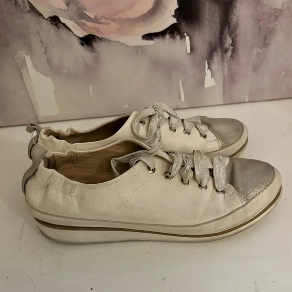 COPY - RON WHITE NOVA SNEAKERS | ICE/PLATINO sz 39 - Picture 3 of 7